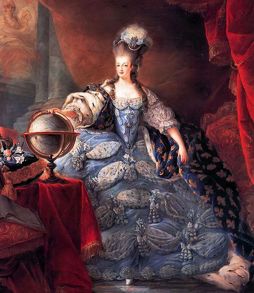 Jean Baptiste Gautier Dagoty Portrait of Marie-Antoinette of Austria oil painting picture